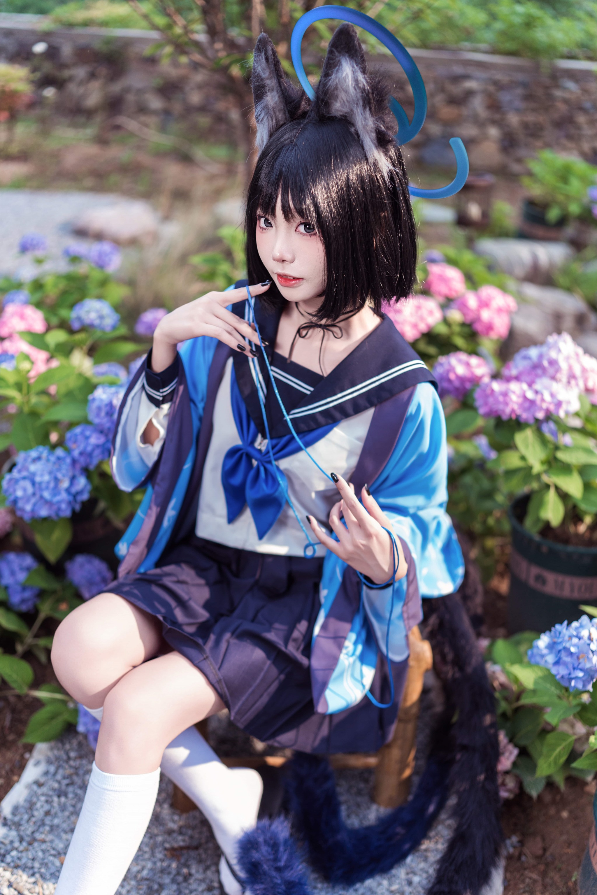图片[1]-艾西Aiwest – NO.021 桐生桔梗[48P]-XikXak